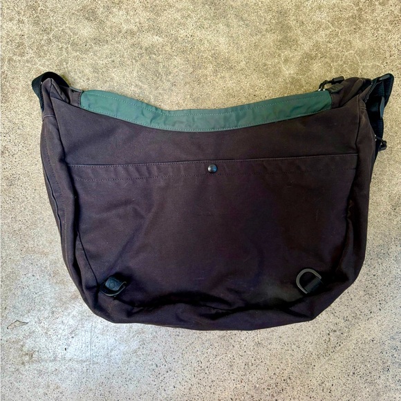 Vintage Chanel Sport Large Canvas Bag Duffle Messenger Logo Y2K 2000s - Picture 5 of 9